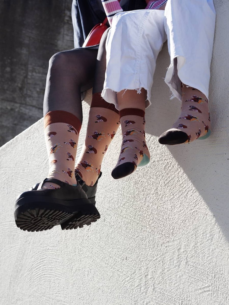 Socken Panthera Roter Panda von DillySocks