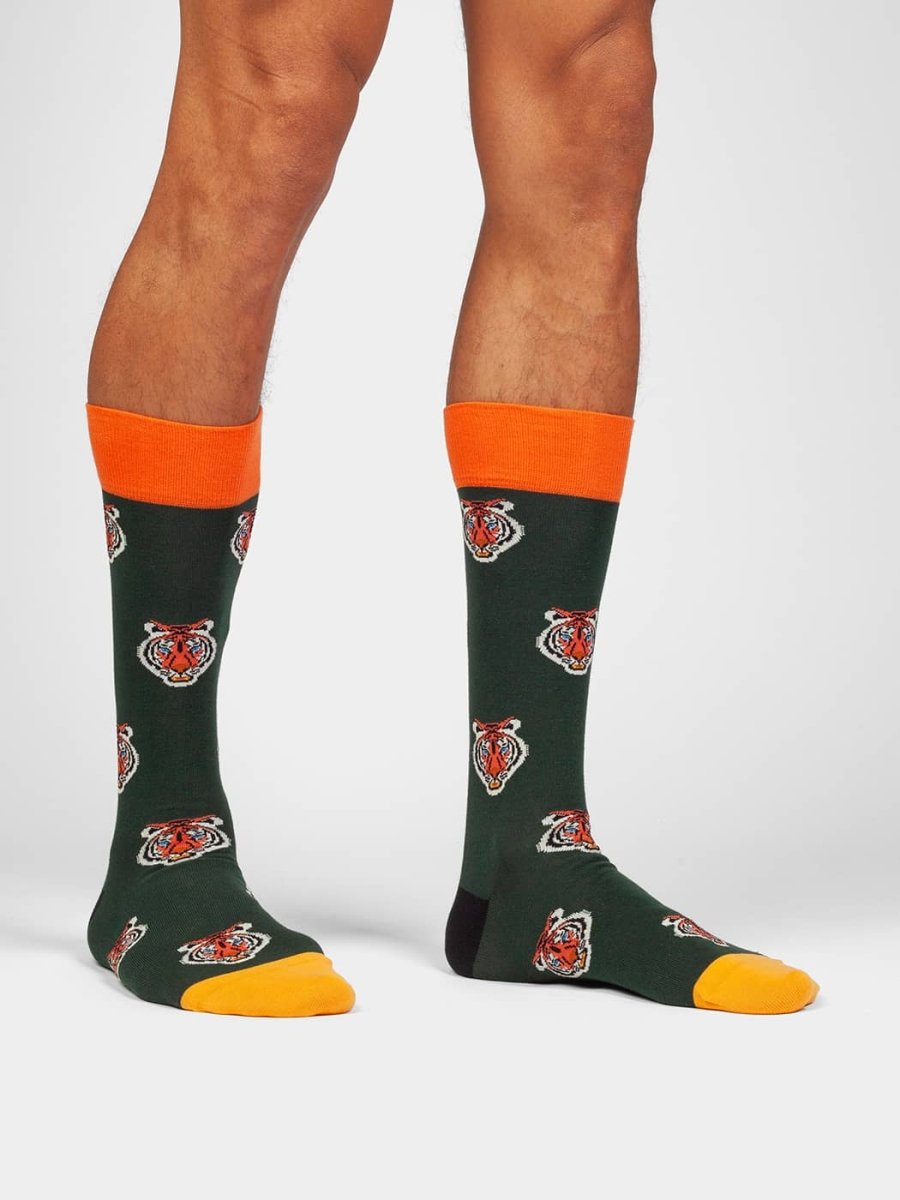 Socken Panthera Tiger von DillySocks