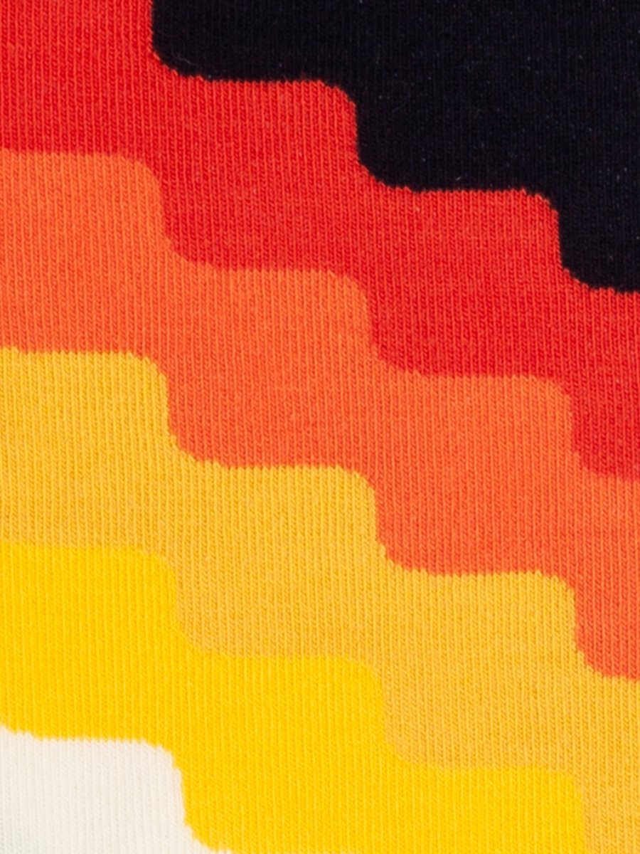 Socken Pixel Flame von DillySocks