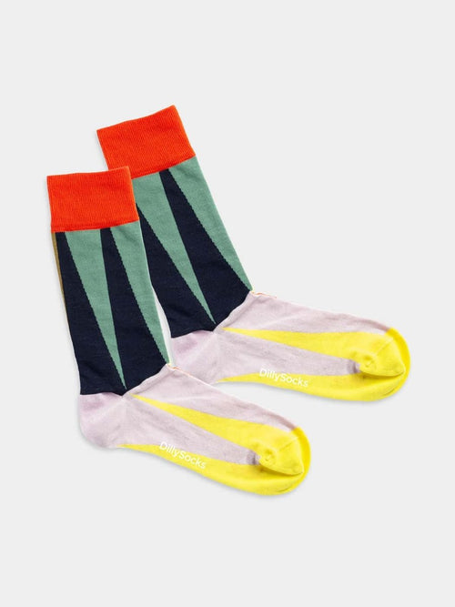 dilly socks Notre Chaussettes: Pointed Colors