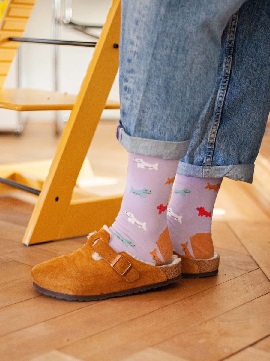 Socken Puppy Parade von DillySocks