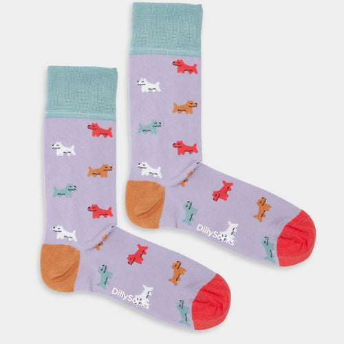 Socken Puppy Parade von DillySocks