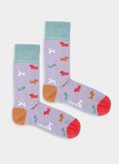 Socken Puppy Parade von DillySocks