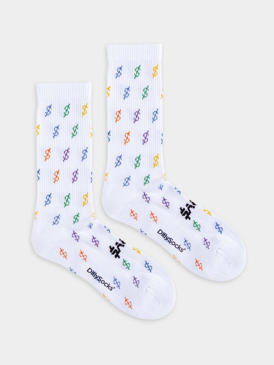 Socken Rainbow $auce von DillySocks