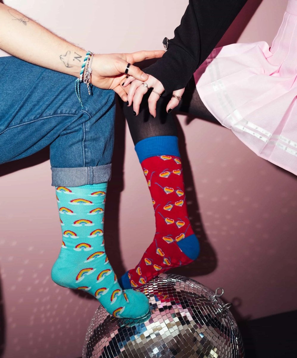 Socken Rainbow Sky von DillySocks