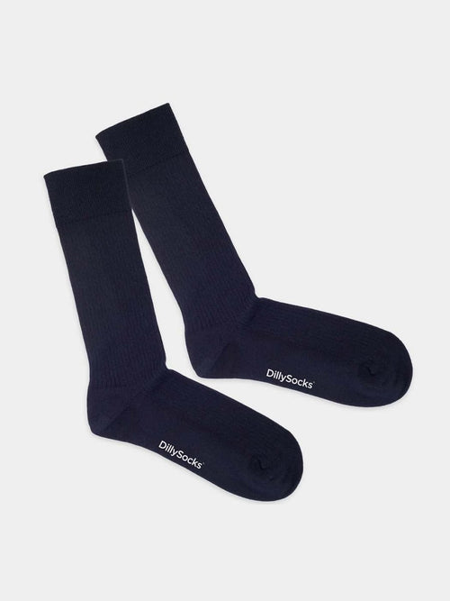 Ribbed Dark Navy
