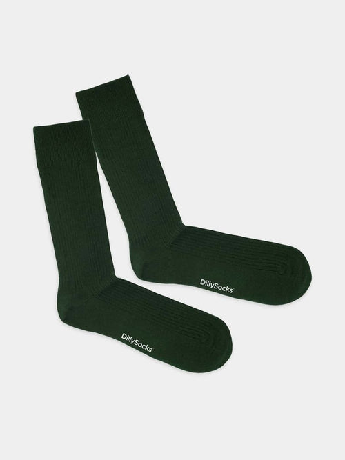 Ribbed Forest Green