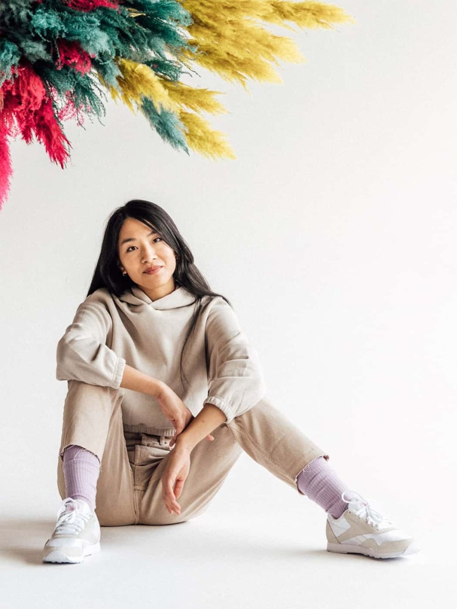 Ribbed Lavender Lilac