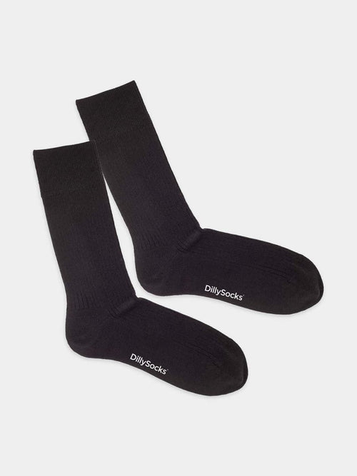 Ribbed Night Black