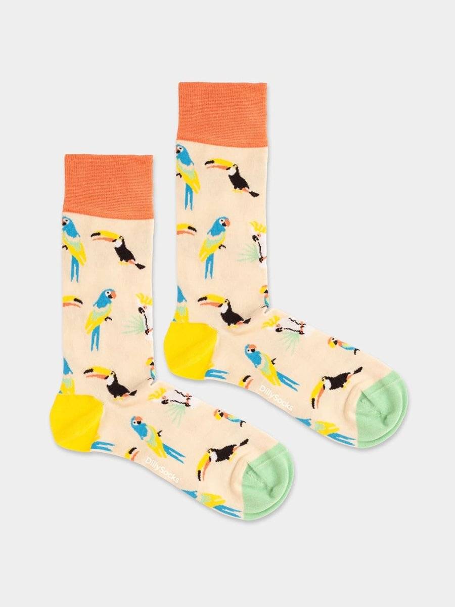 Socken Sand Aviary von DillySocks