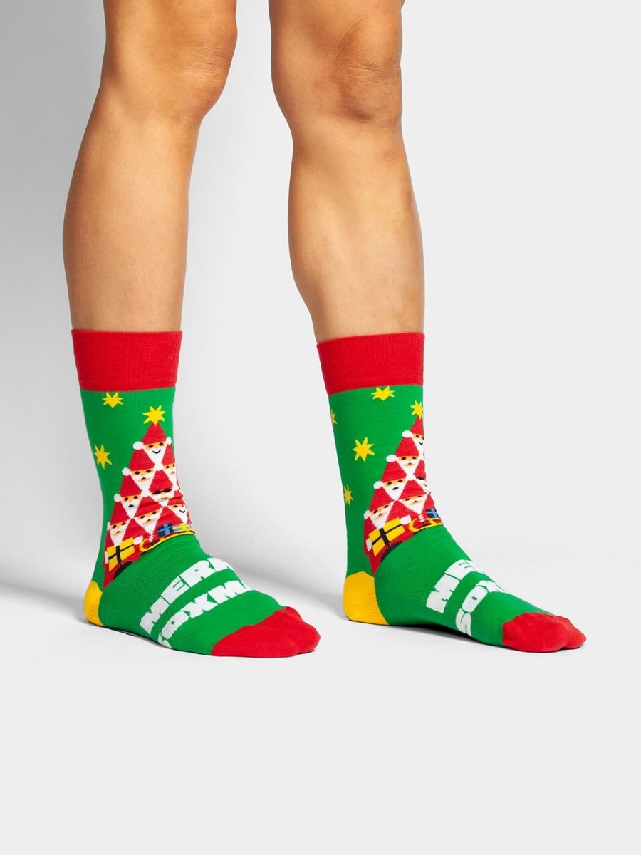 Socken Santaception von DillySocks