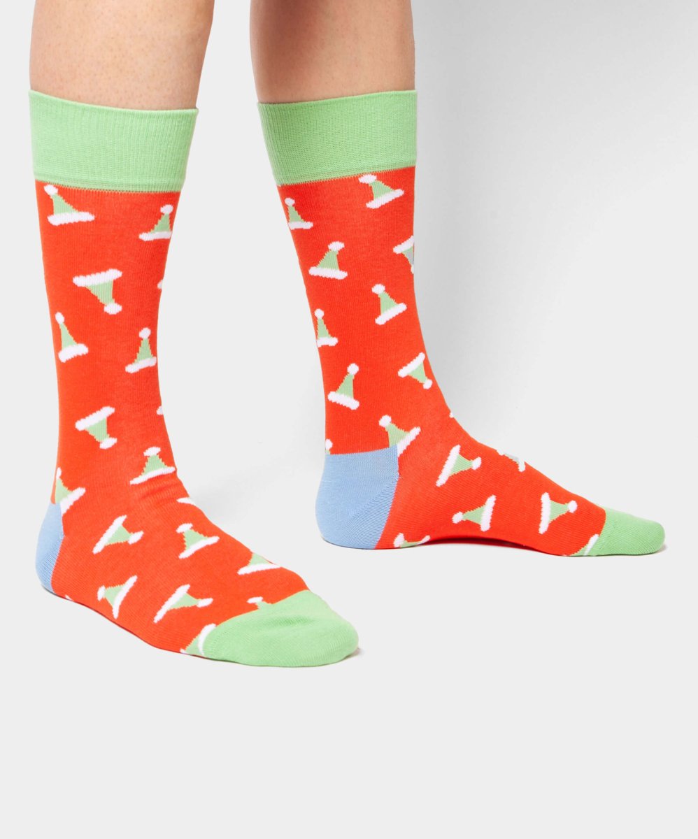 Socken Santaless Hats von DillySocks