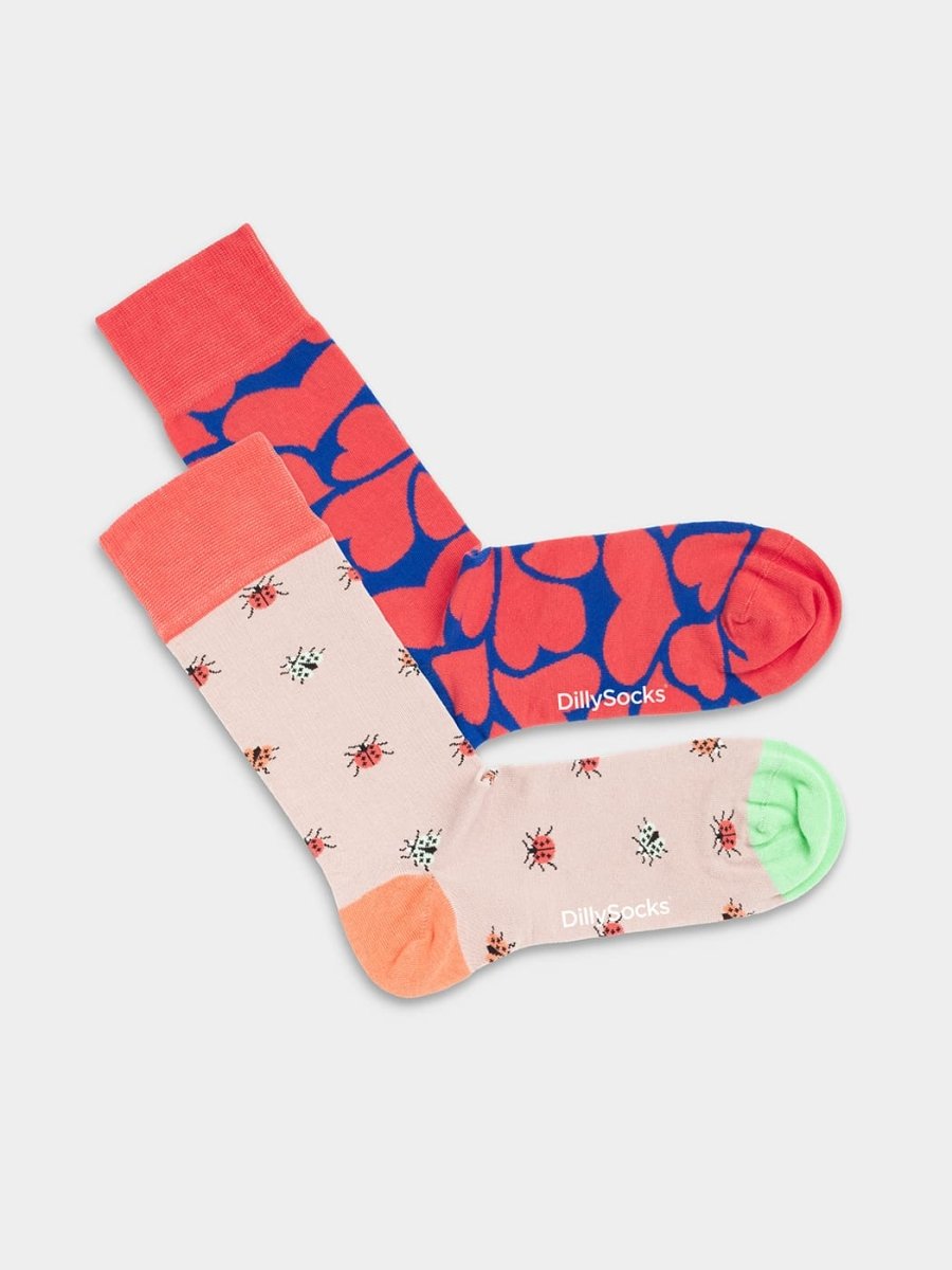 Socken - Sets Beetle Love 2er Set von DillySocks