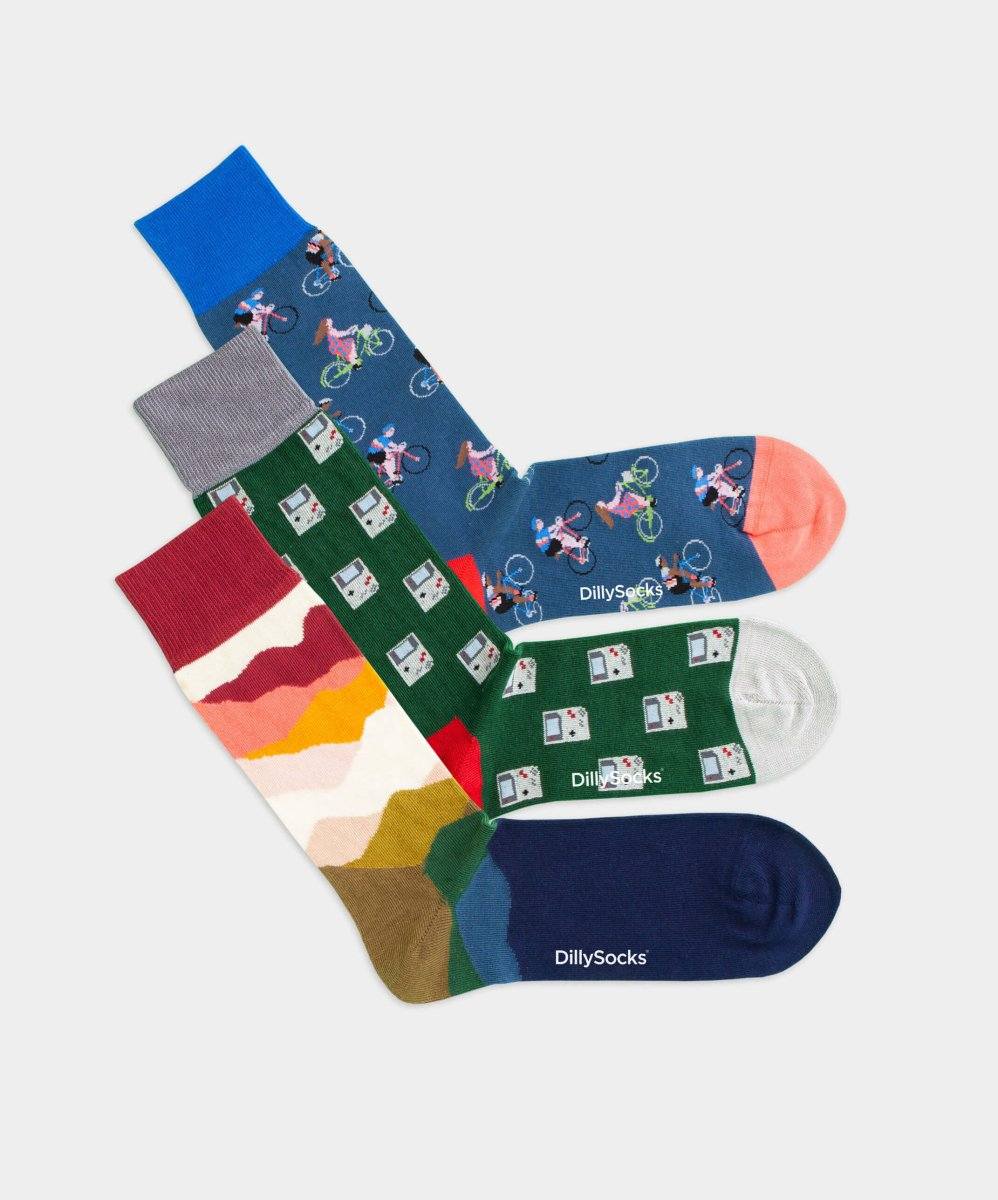 Socken - Sets Chilling Days Ahead (3er Pack) von DillySocks