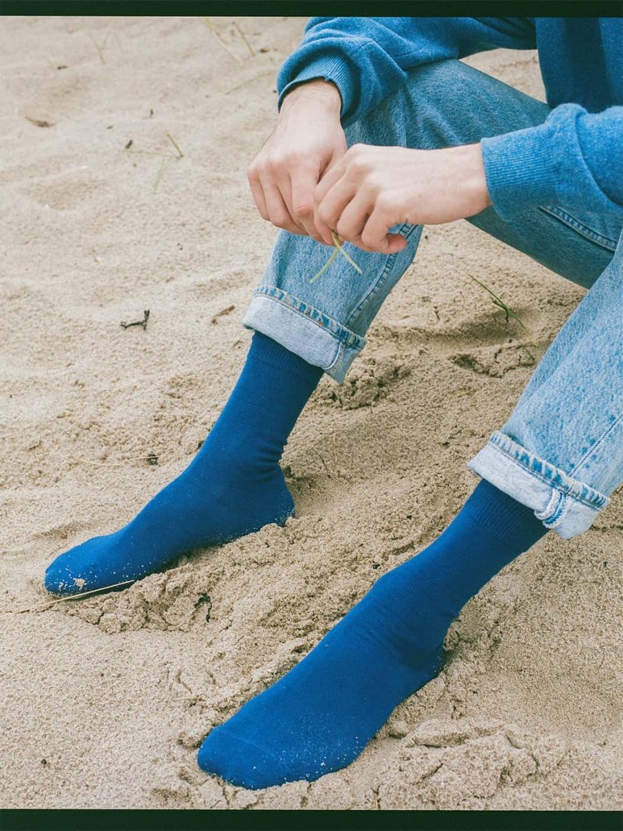 Socken - Sets D - Compose Royal Blue (2er Pack) von DillySocks