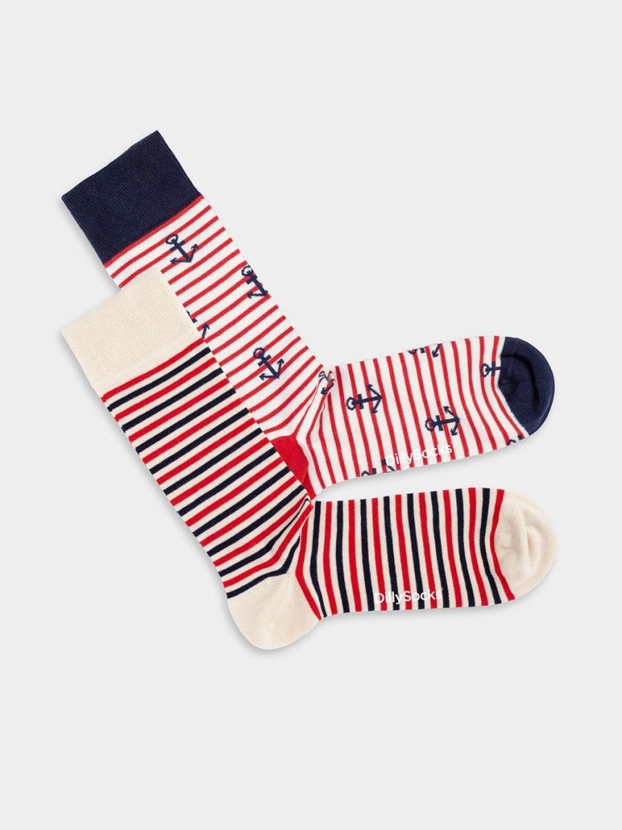 Socken - Sets French Riviera (2er Pack) von DillySocks