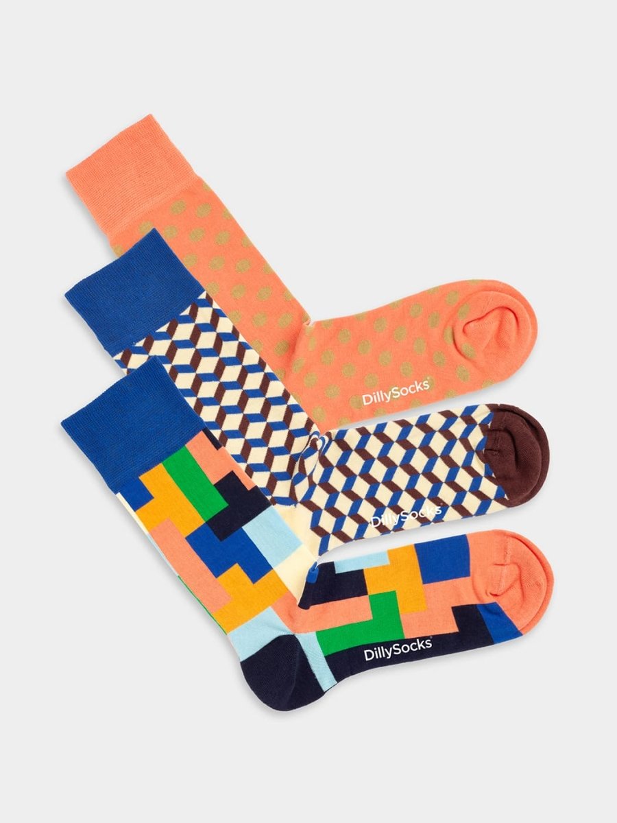 Socken - Sets Metrics 3er Set von DillySocks