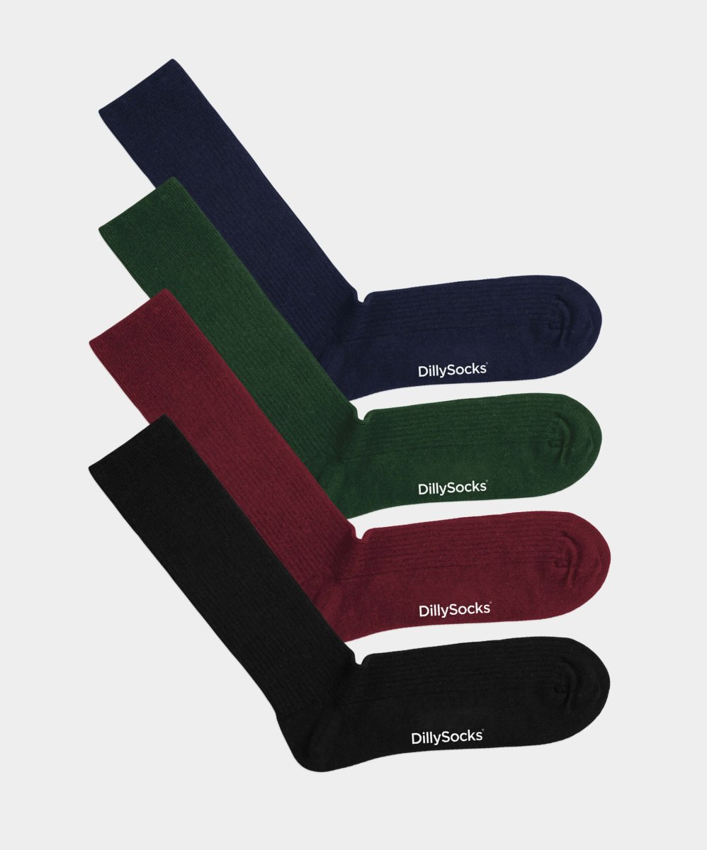 Ribbed Dark Color (4er Pack)