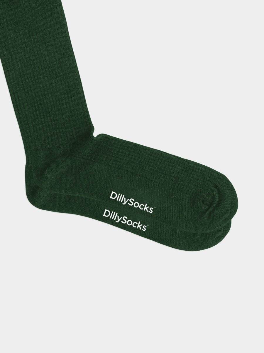 Socken - Sets Ribbed Dark Color (4er Pack) von DillySocks