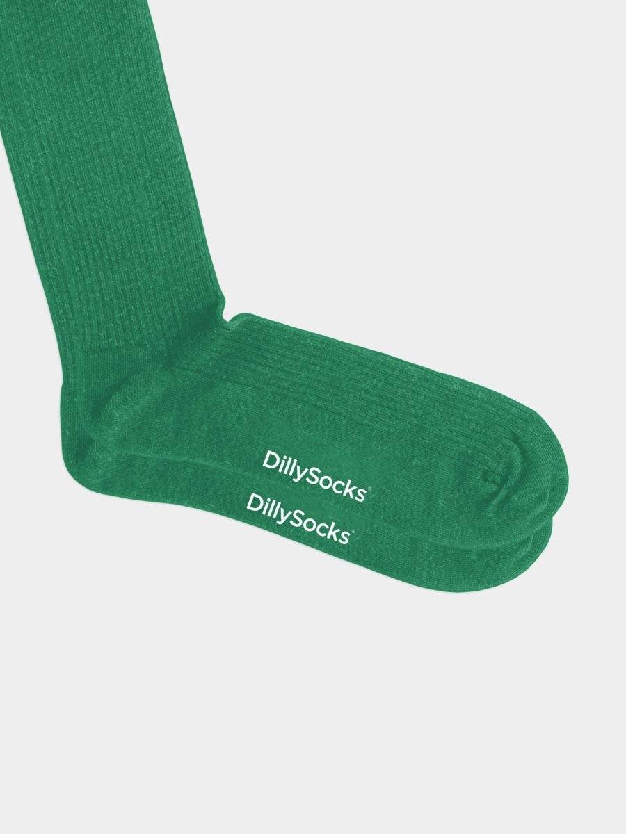 Socken - Sets Ribbed Greenery (3er Pack) von DillySocks