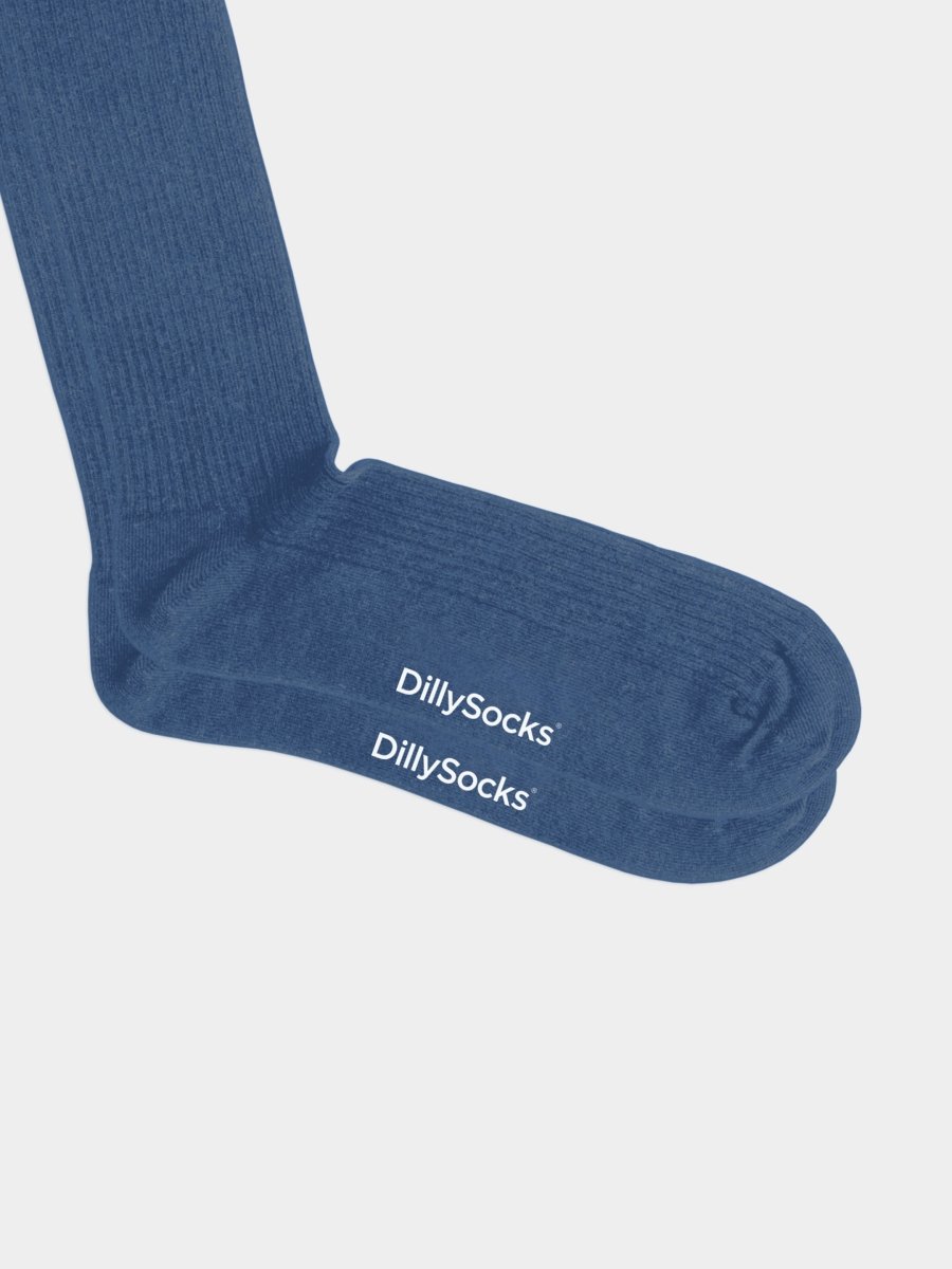 Ribbed Just Blue (4er Pack)