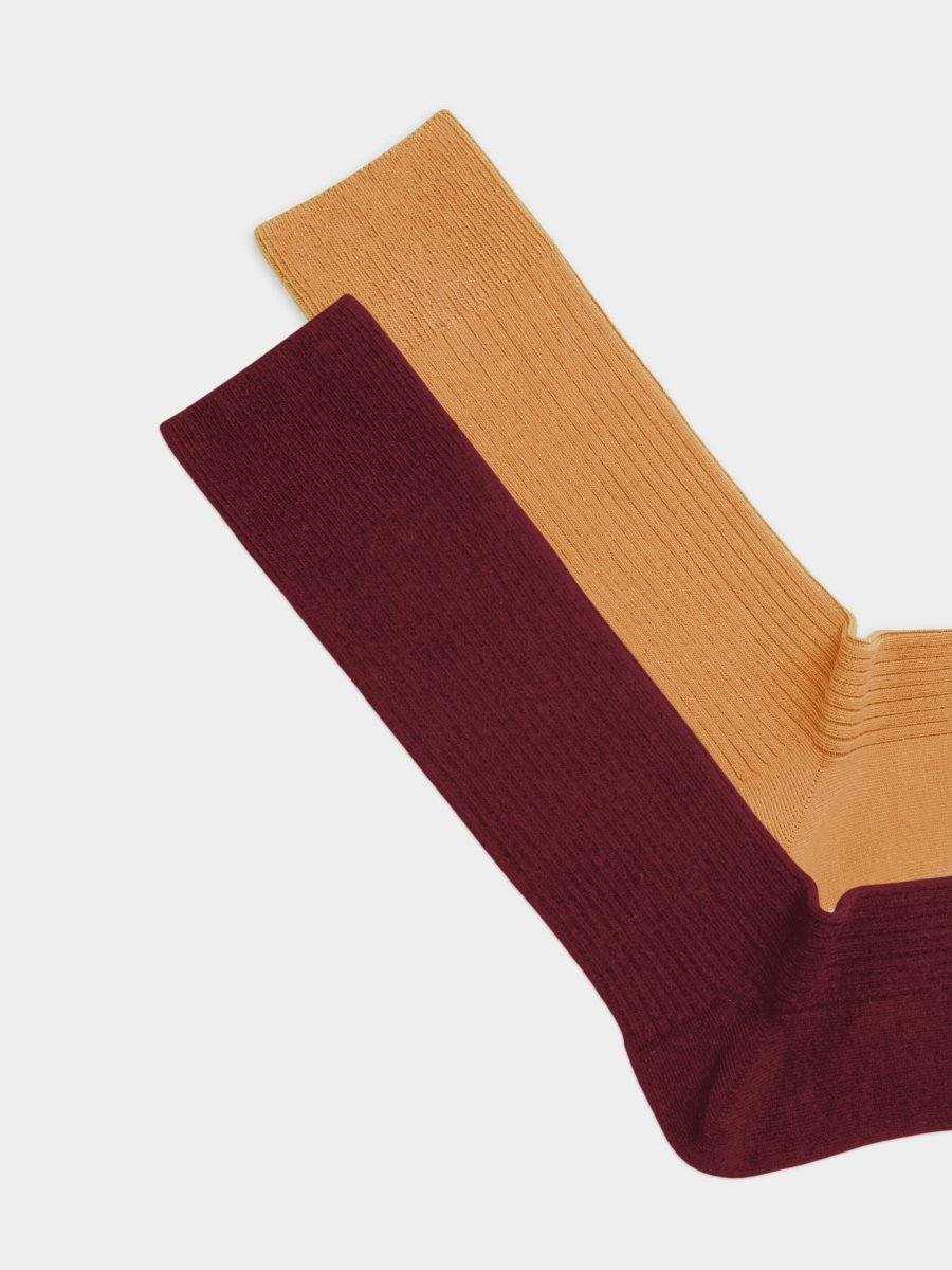 Socken - Sets Ribbed Oldschool Classics (2er Pack) von DillySocks