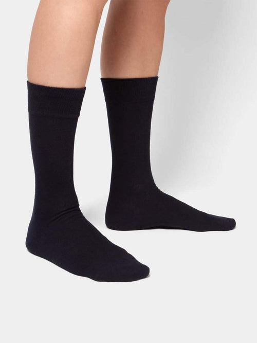 Socken - Sets Smooth Night Black (3er Pack) von DillySocks