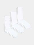 Socken - Sets Smooth Snow White (3er Pack) von DillySocks