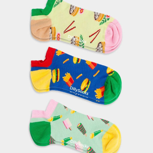 Socken Short Foodie Dreams (3er Pack) von DillySocks
