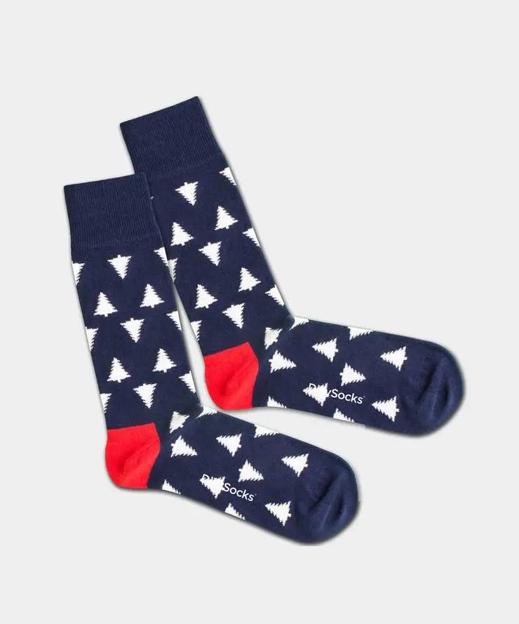 Socken Snowy Trees von DillySocks