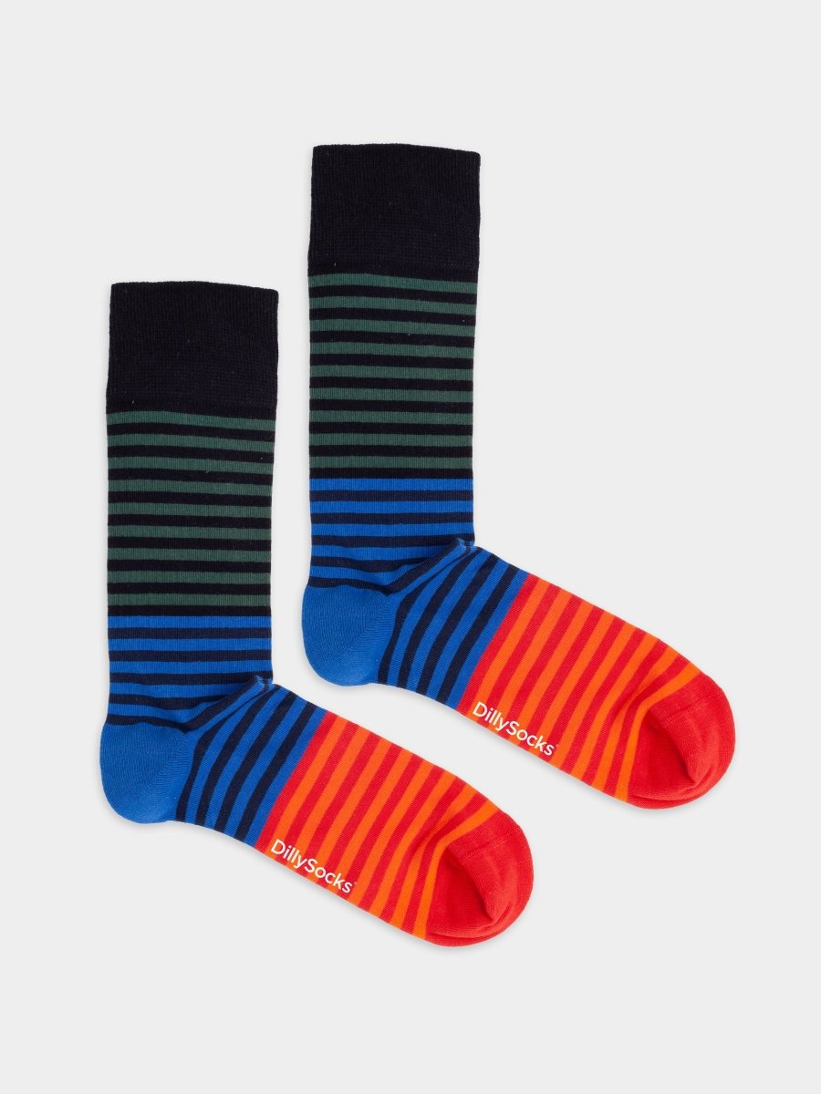 Socken Solar Stripes von DillySocks