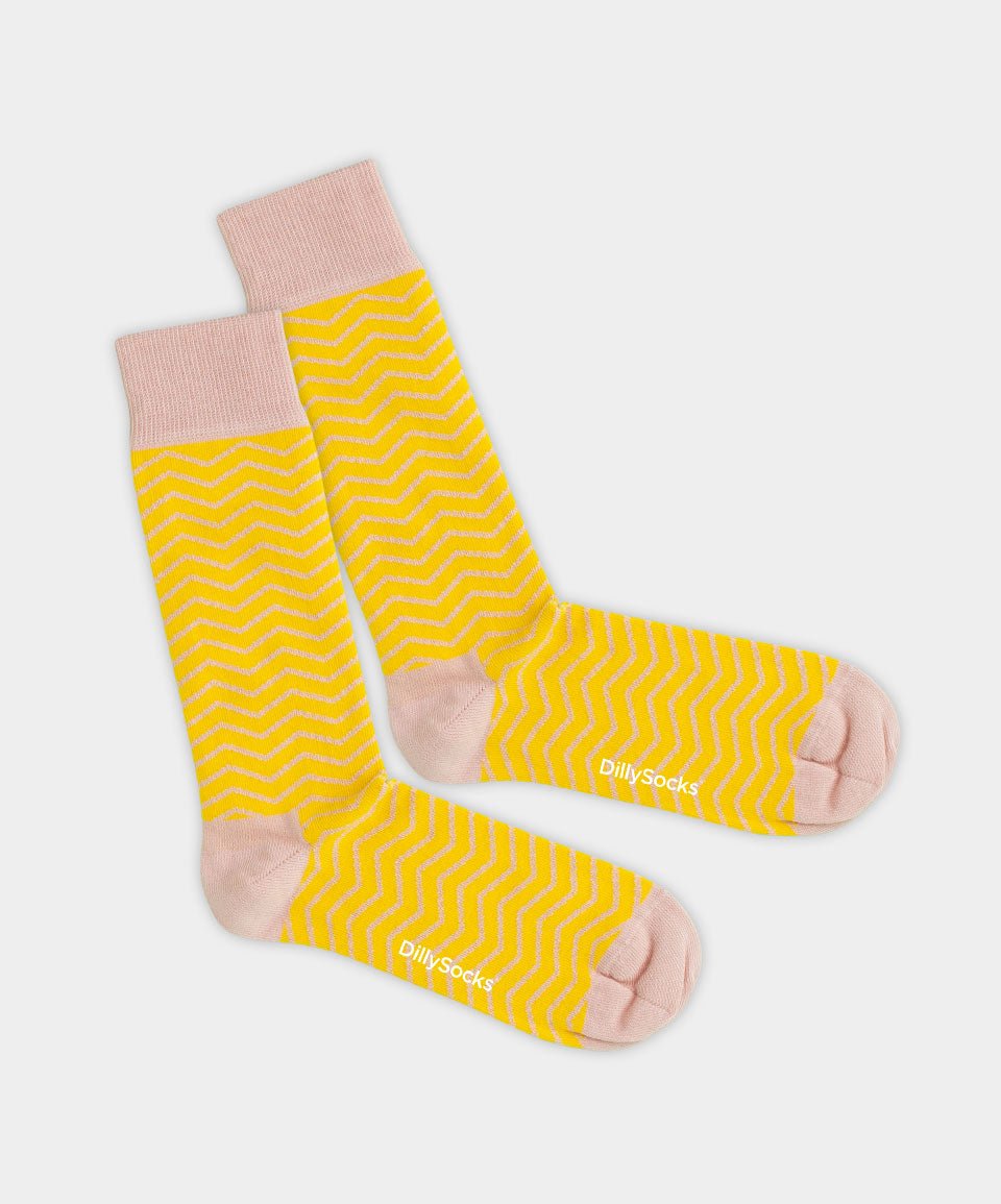 Socken Square Beach von DillySocks