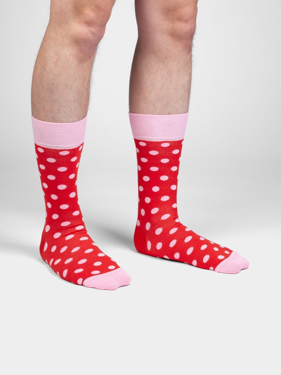 Socken Strawberry Dots von DillySocks