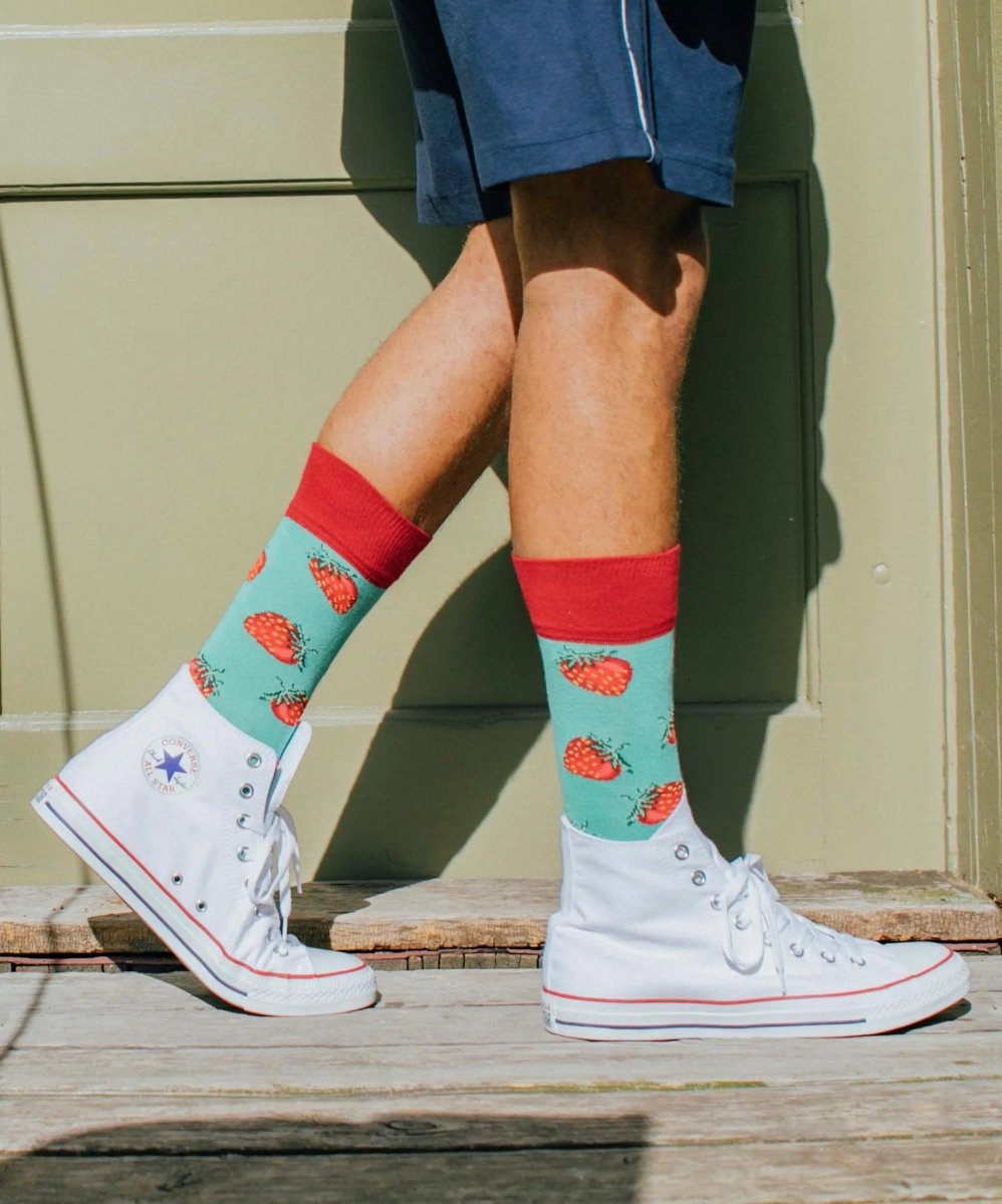 Socken Strawberry Field von DillySocks