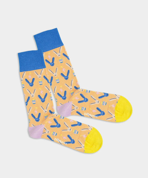 dilly socks Notre chaussettes: Sunny Bunny