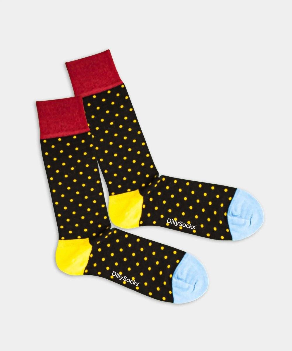 Socken Tiny Sun Dots von DillySocks