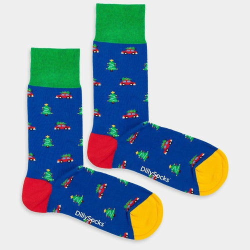 Socken Tree Ride von DillySocks