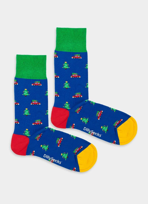 Socken Tree Ride von DillySocks