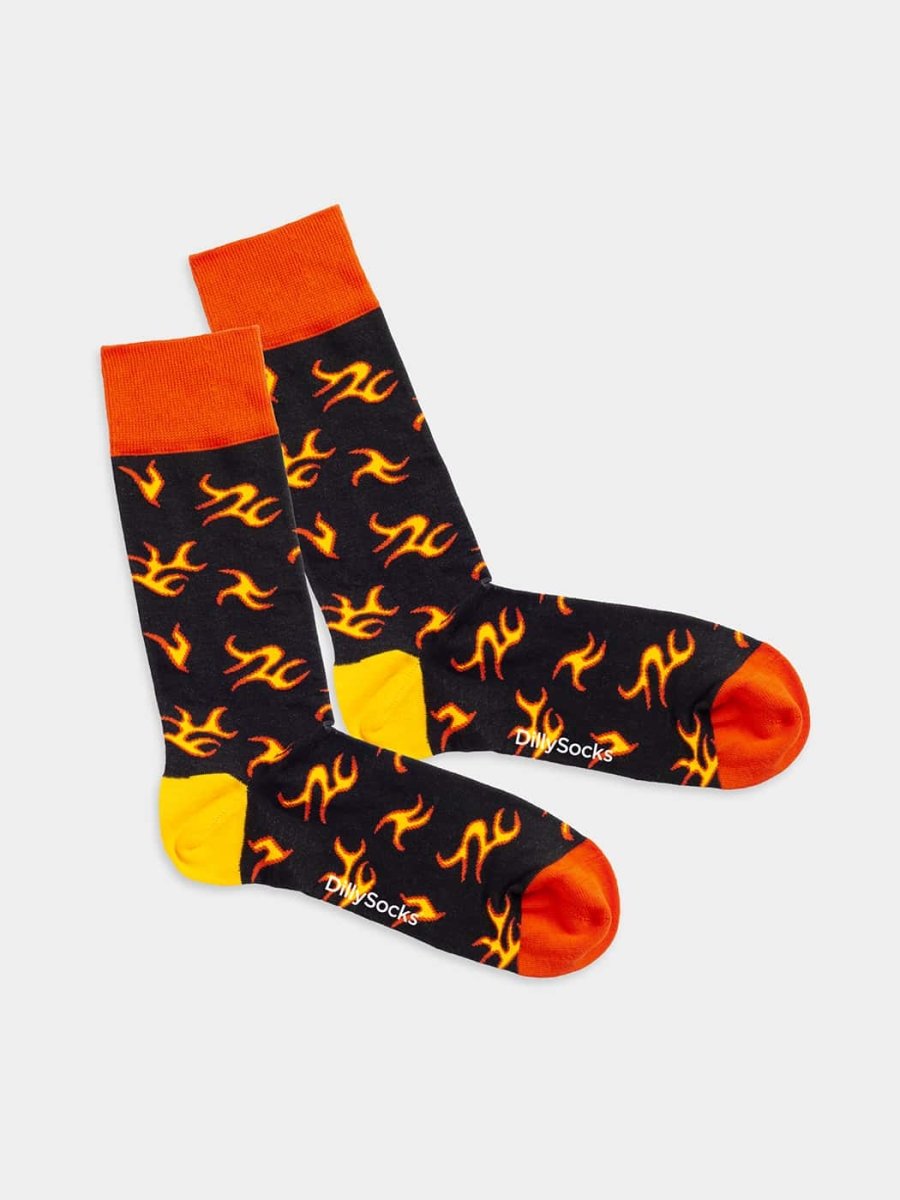 Socken Tribal Fire von DillySocks