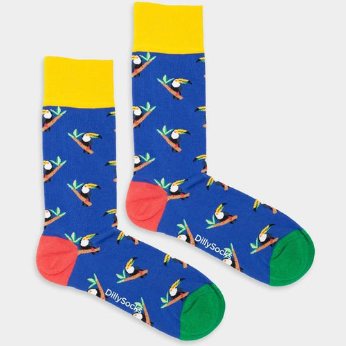 Socken Tropical Toucan von DillySocks