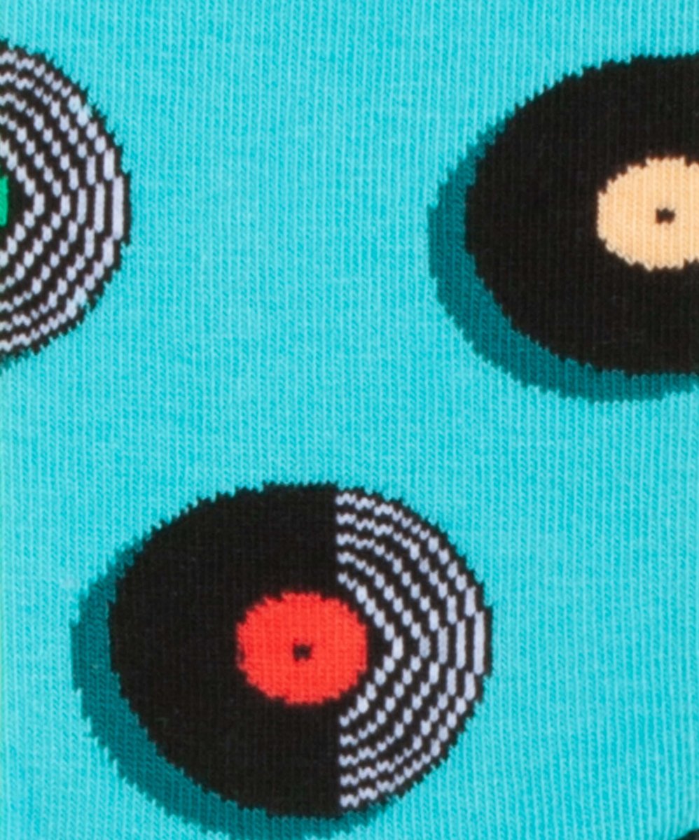Socken Vinyl Record von DillySocks