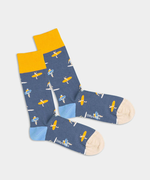 dilly socks Notre chaussettes: Wave Rider
