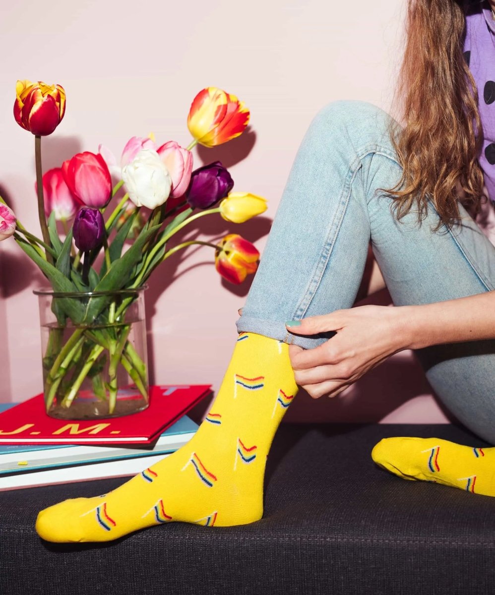 Socken Wave Your Flag von DillySocks