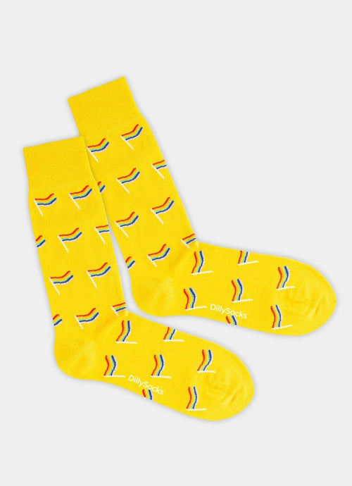 Socken Wave Your Flag von DillySocks
