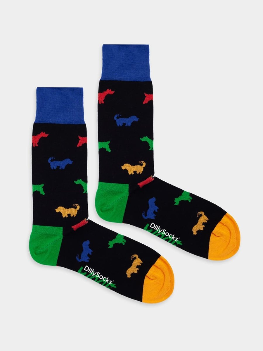 Socken Woofing Around von DillySocks
