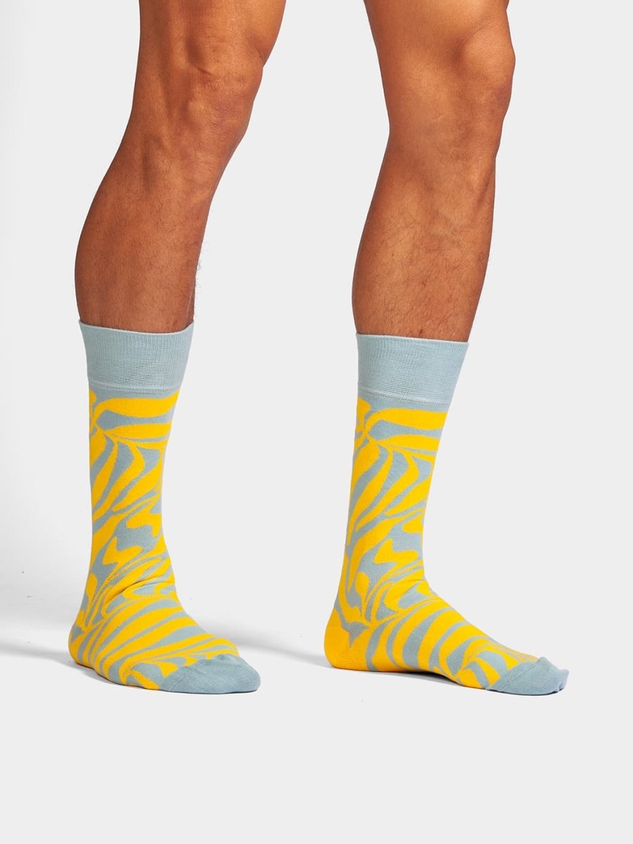 Socken Yellow Whispers von DillySocks