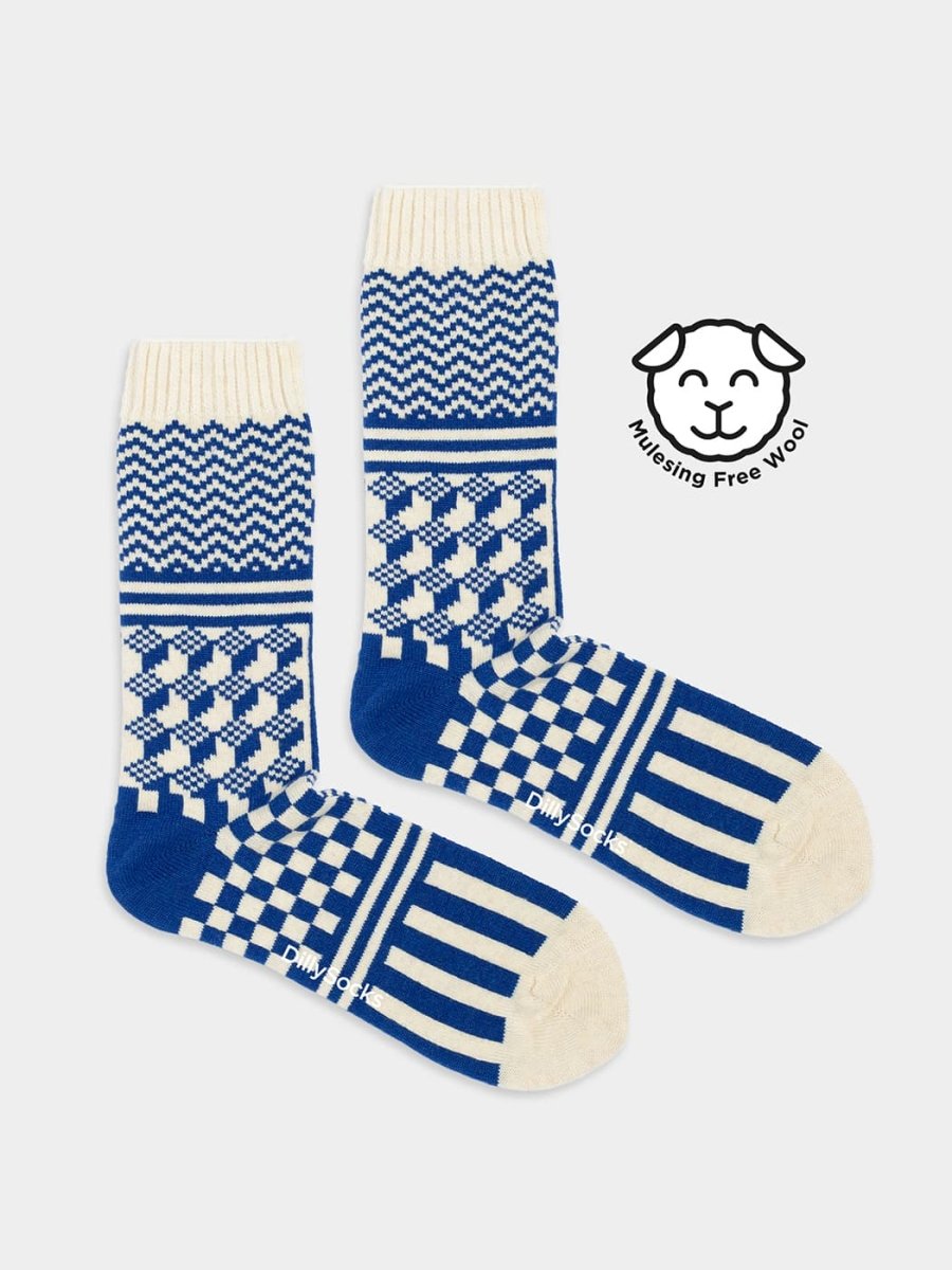 Wollsocken Cozy Lumi von DillySocks