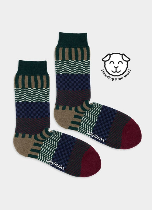 Wollsocken Extra Cozy Enni von DillySocks